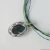 Silver Necklace Pendant Azurite. Sterling Silver Necklace with genuine Azurite.