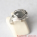 Sterling Silver Ring with Genuine Agate