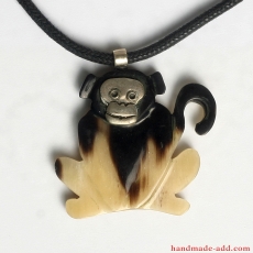 Necklace Monkey. Necklace for her.