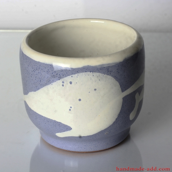 Vintage cup. Ceramic Cup. Rare Vintage Ceramic Cup. Warm gray color.
